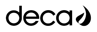 Logo da Deca, empresa atendida pela Sanded Controle de Pragas